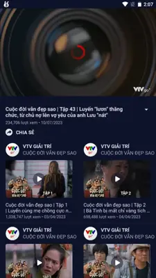 VTV Go android App screenshot 4